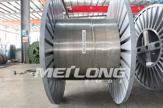 OEM केशिका लाइन हाइड्रोलिक नियंत्रण स्टेनलेस स्टील ट्यूबिंग कॉइल 1 / 4 '' OD X 0.049 '' WT