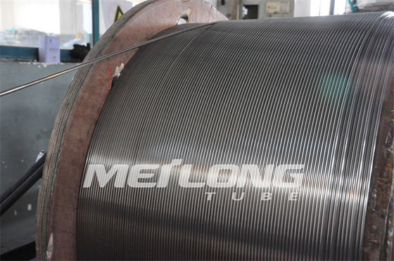 ISO15156 हाइड्रोलिक कंट्रोल लाइन 3 / 8 '' OD X 0.065 '' WT केमिकल इंजेक्शन लाइन