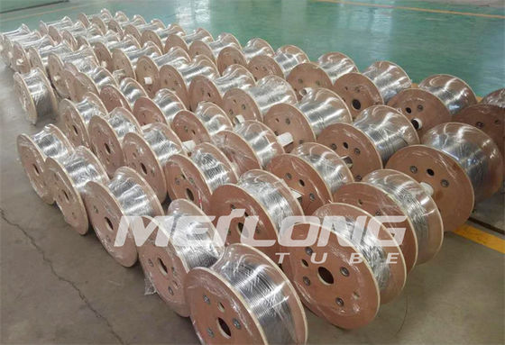 डाउन होल के लिए ASTM A269 316L स्टेनलेस स्टील कुंडलित ट्यूबिंग