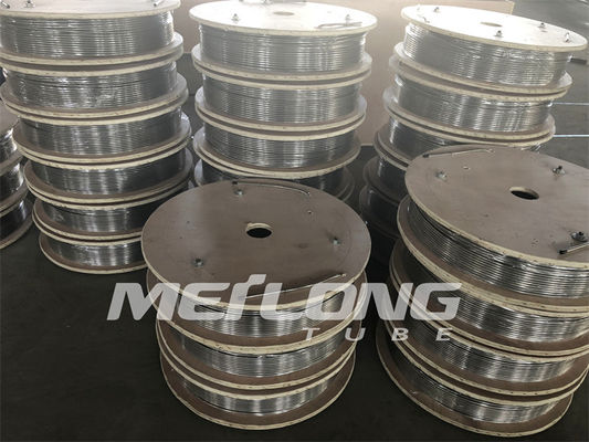 316L कुंडलित स्टेनलेस स्टील कुंडलित ट्यूबिंग 10000Psi
