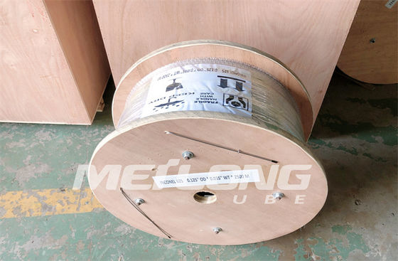 10000Psi निकल मिश्र धातु रासायनिक इंजेक्शन लाइन 1/4''OD X 0.049''WT
