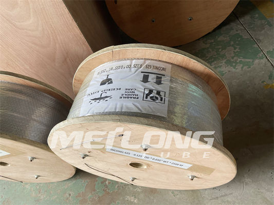 10000Psi निकल मिश्र धातु रासायनिक इंजेक्शन लाइन 1/4''OD X 0.049''WT